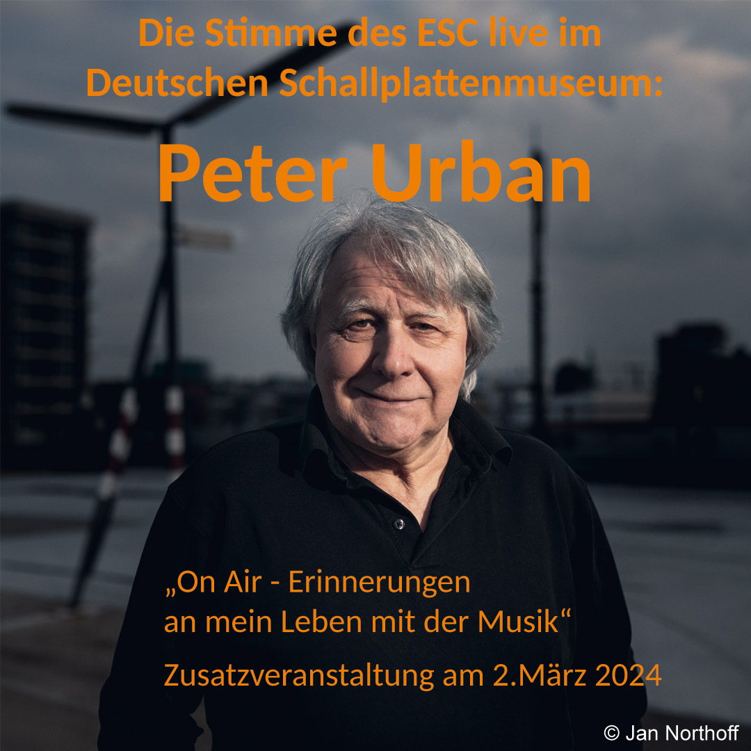 Peter Urban - Die Stimme des ESC live im Schallplattenmuseum